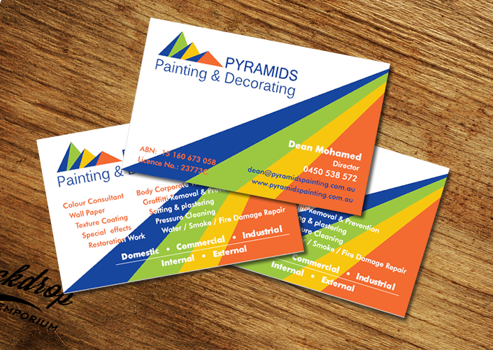 pyramids painting decorating