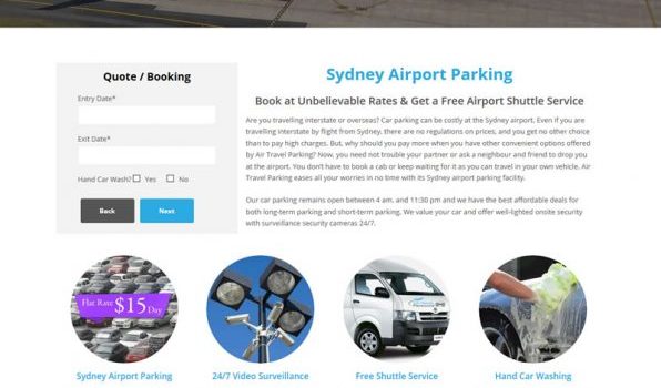 Air Travel Parking