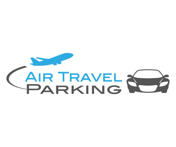 air travel parking logo