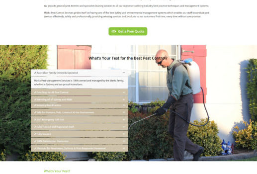 Marks Pest Web