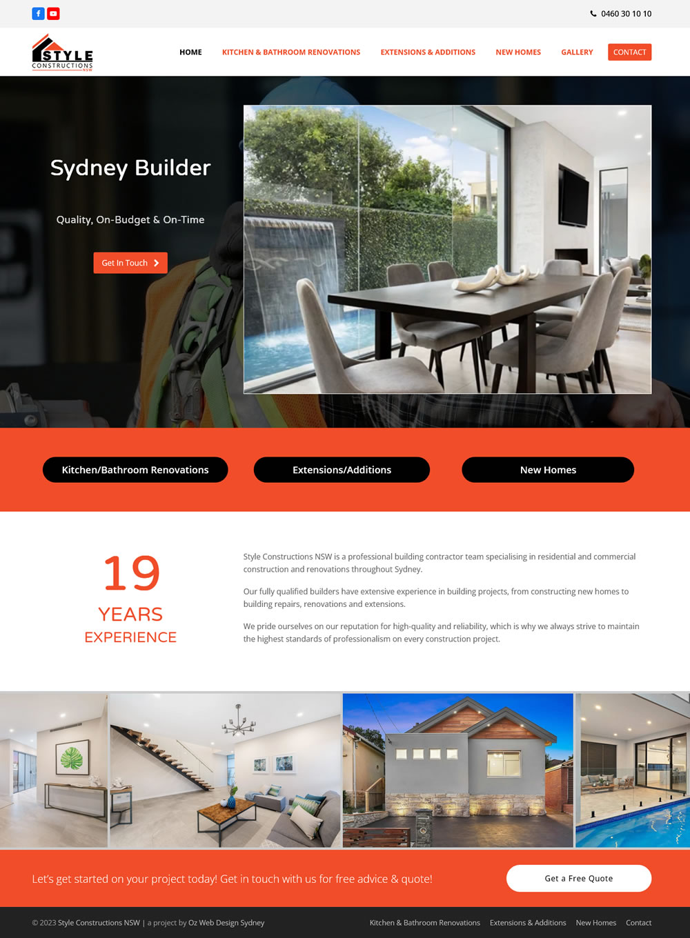 style constructions nsw