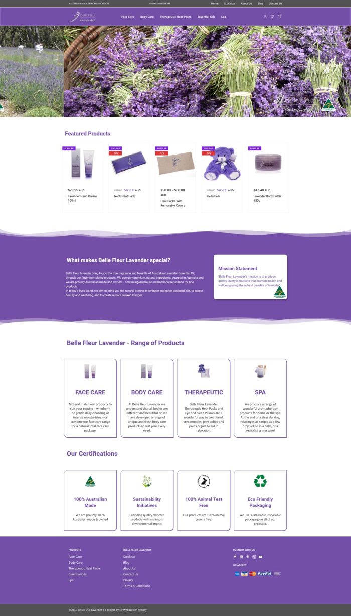 Belle Fleur Lavender