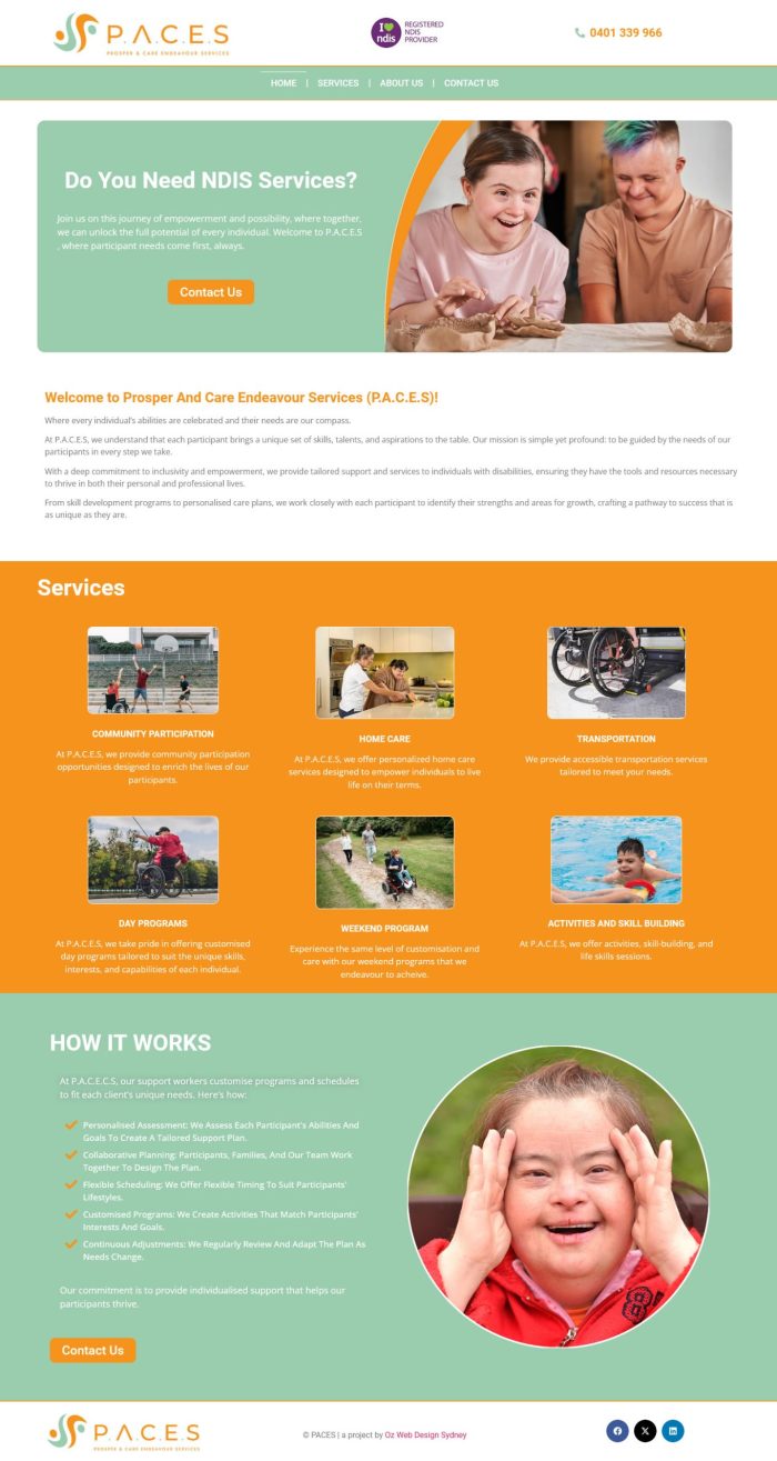 Prosper And Care Endeavour Services